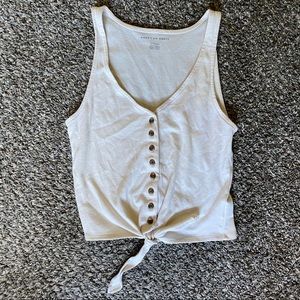 NWOT American Eagle Button Up Tank top